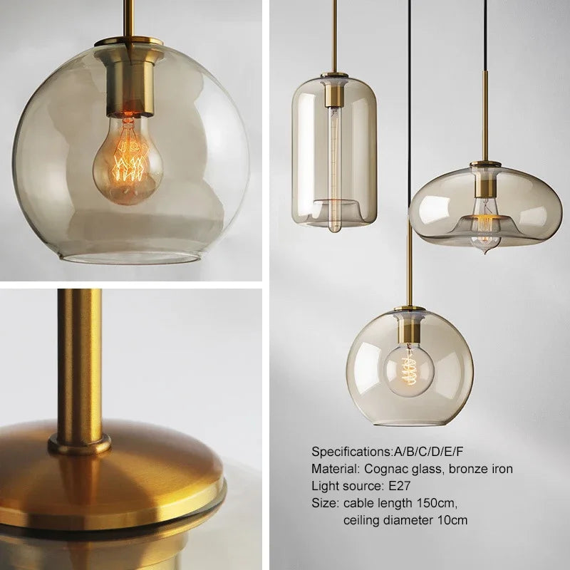Stornfield | Nordic Glass Pendant Light