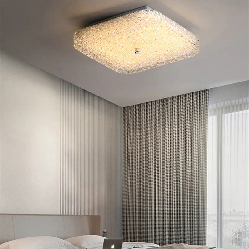 Elegant LED Chandelier – Modern Ceiling Light with Crystal for Living Room and Bedroom | Stornfield