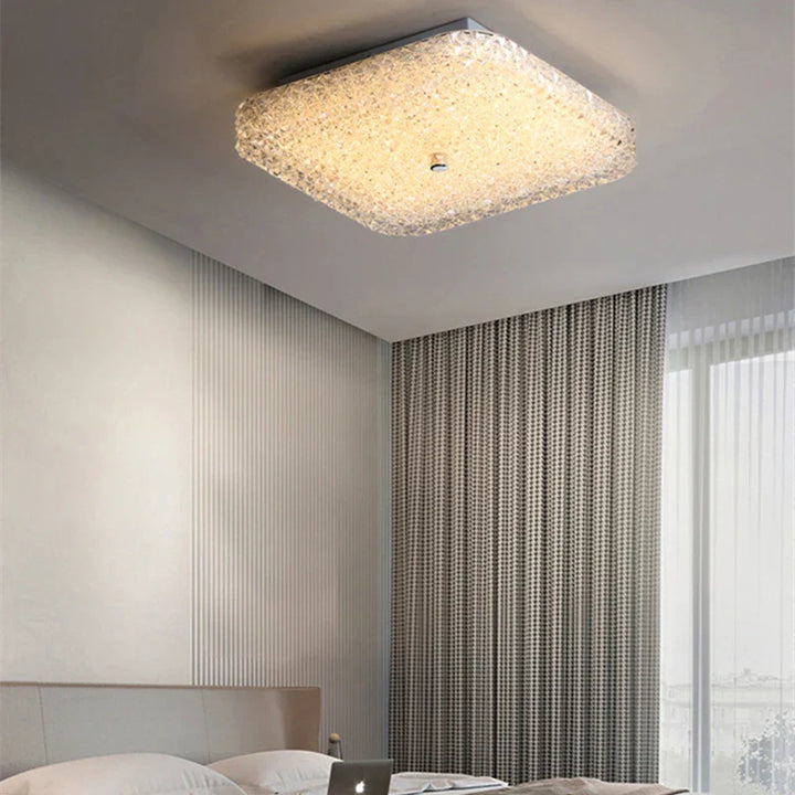 Elegant LED Chandelier – Modern Ceiling Light with Crystal for Living Room and Bedroom | Stornfield
