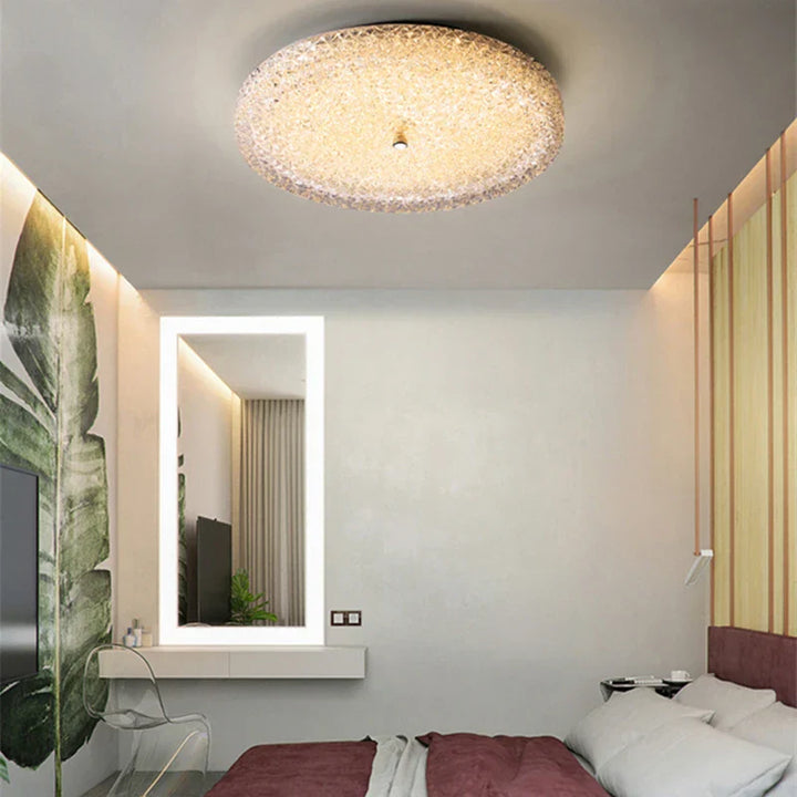Elegant LED Chandelier – Modern Ceiling Light with Crystal for Living Room and Bedroom | Stornfield