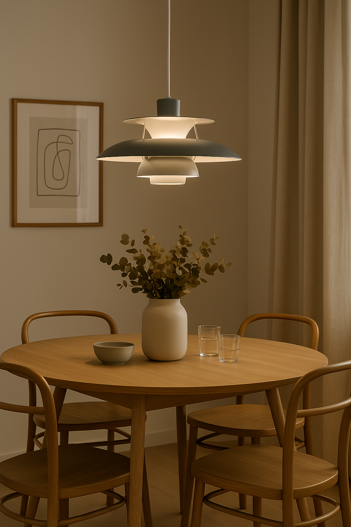 Stornfield | Modern Round LED Ceiling Light – Dimmable & Durable – Stylish Lighting for Living Room, Dining Room & Office