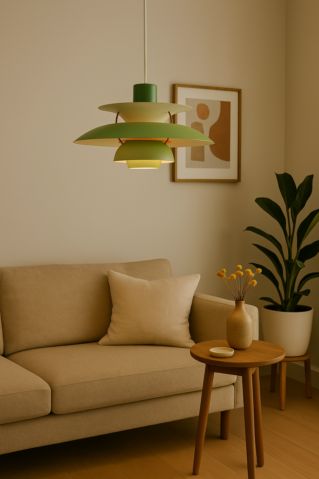 Stornfield | Modern Round LED Ceiling Light – Dimmable & Durable – Stylish Lighting for Living Room, Dining Room & Office