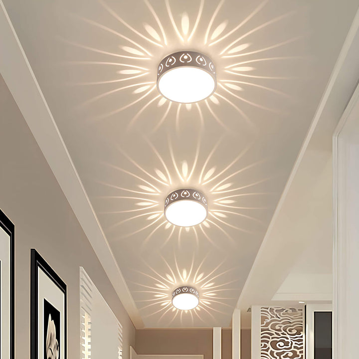Stornfield | Modern LED ceiling light - for entrance, hallway, and balcony
