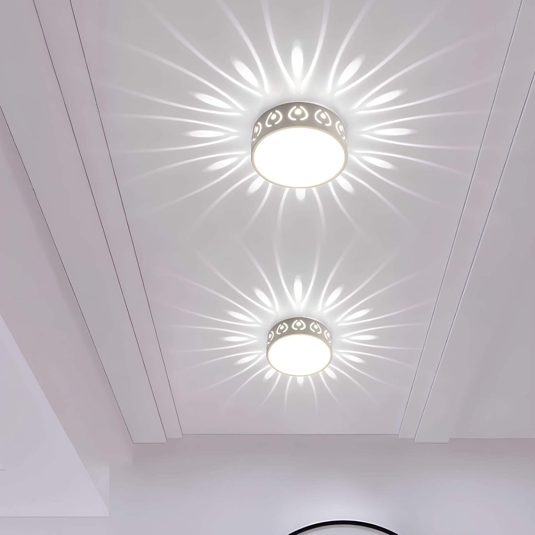 Stornfield | Modern LED ceiling light - for entrance, hallway, and balcony