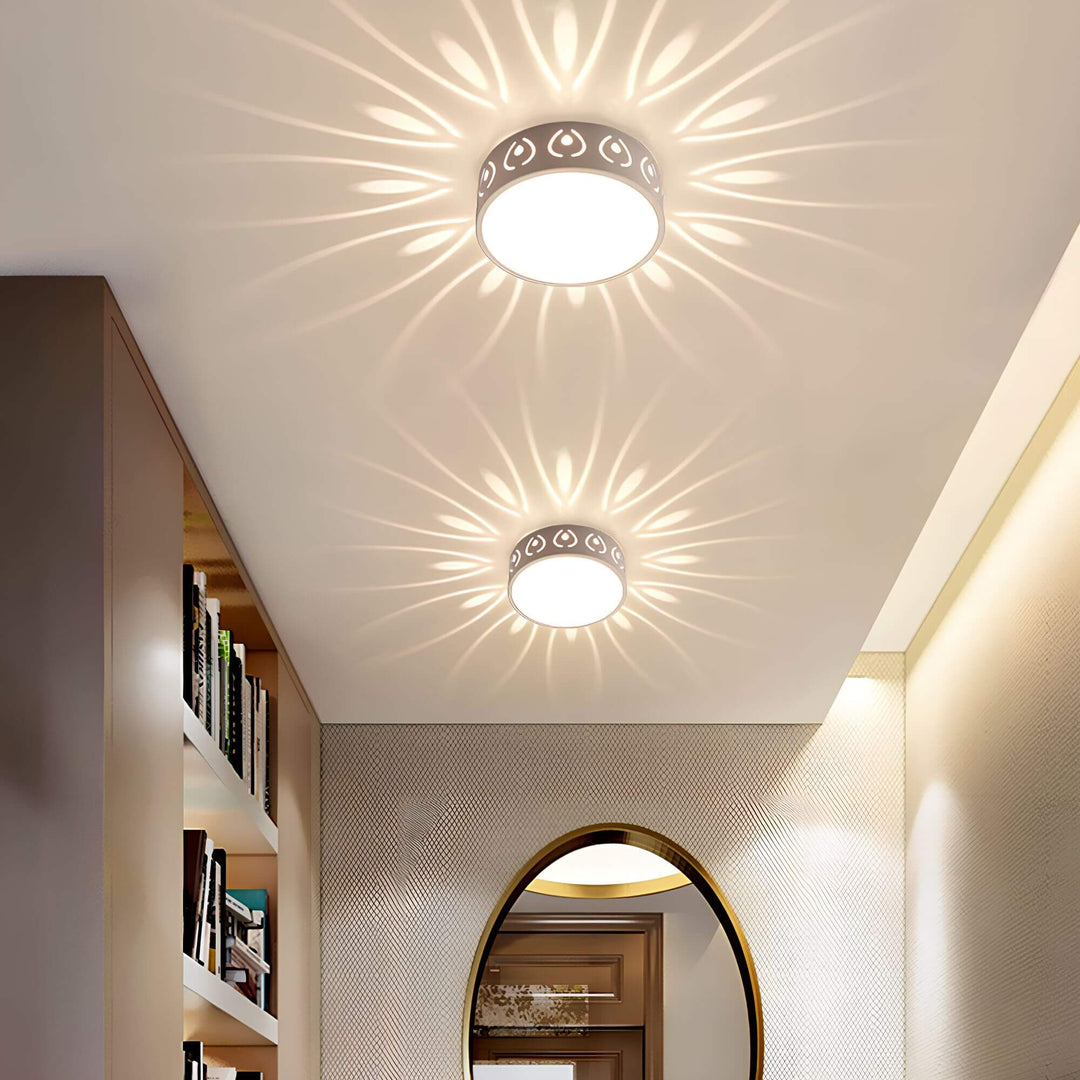 Stornfield | Modern LED ceiling light - for entrance, hallway, and balcony