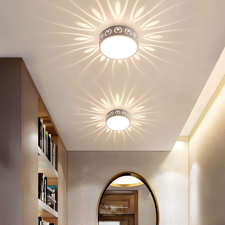Stornfield | Modern LED ceiling light - for entrance, hallway, and balcony