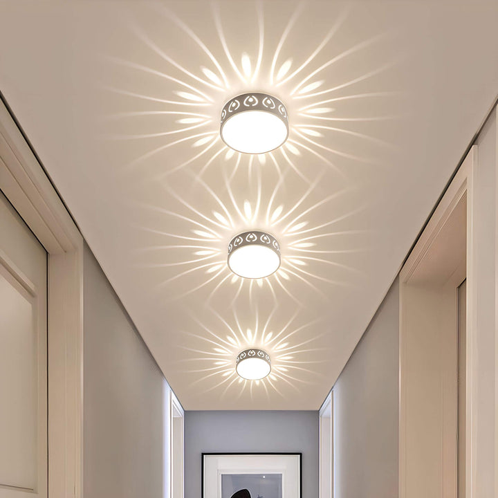 Stornfield | Modern LED ceiling light - for entrance, hallway, and balcony