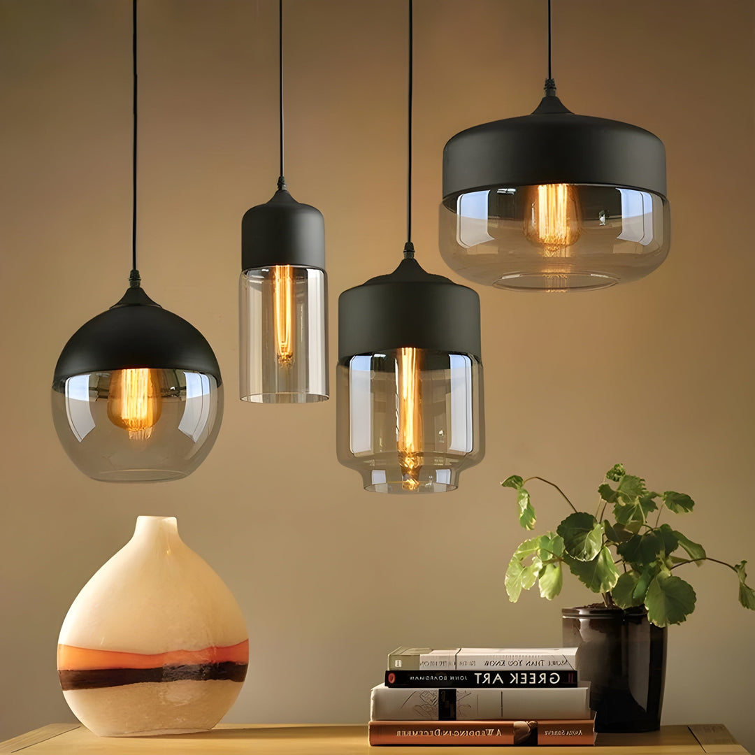 LED Pendant Lamp Made of Glass – Modern, Scandinavian Design for Stylish Living Spaces | Stornfield