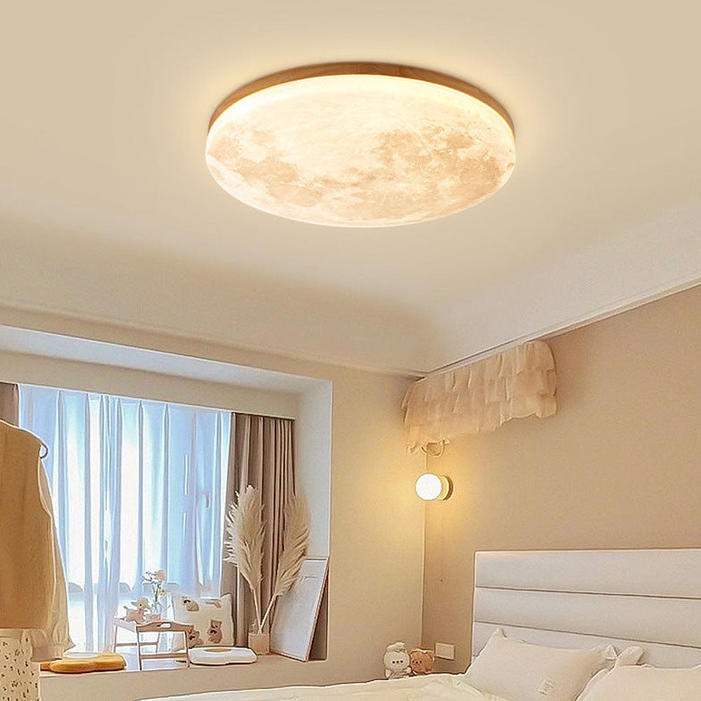 Moon Round | Minimalist round LED ceiling light | Stornfield