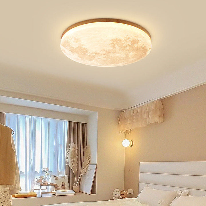 Moon Round | Minimalist round LED ceiling light | Stornfield