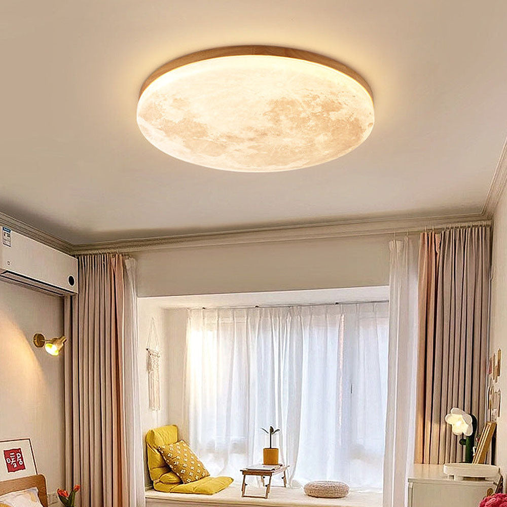Moon Round | Minimalist round LED ceiling light | Stornfield