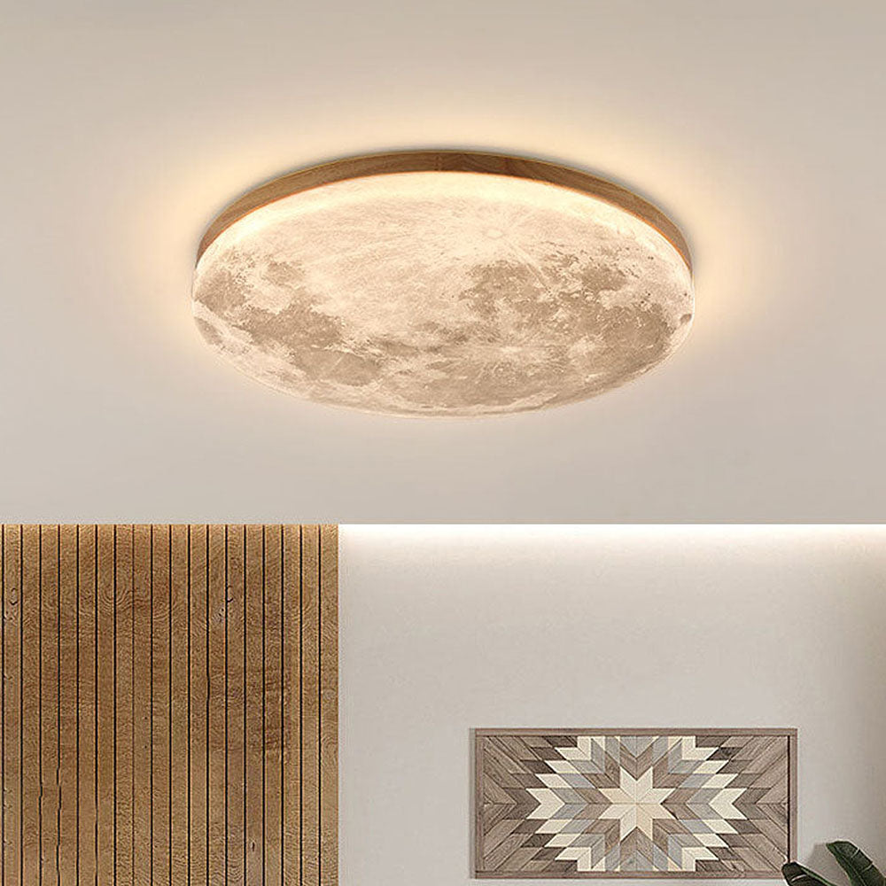 Moon Round | Minimalist round LED ceiling light | Stornfield