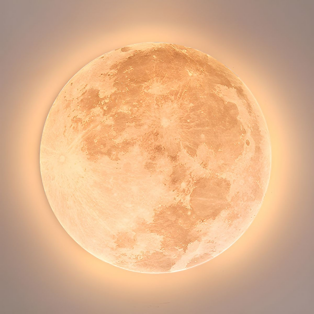Moon Round | Minimalist round LED ceiling light | Stornfield