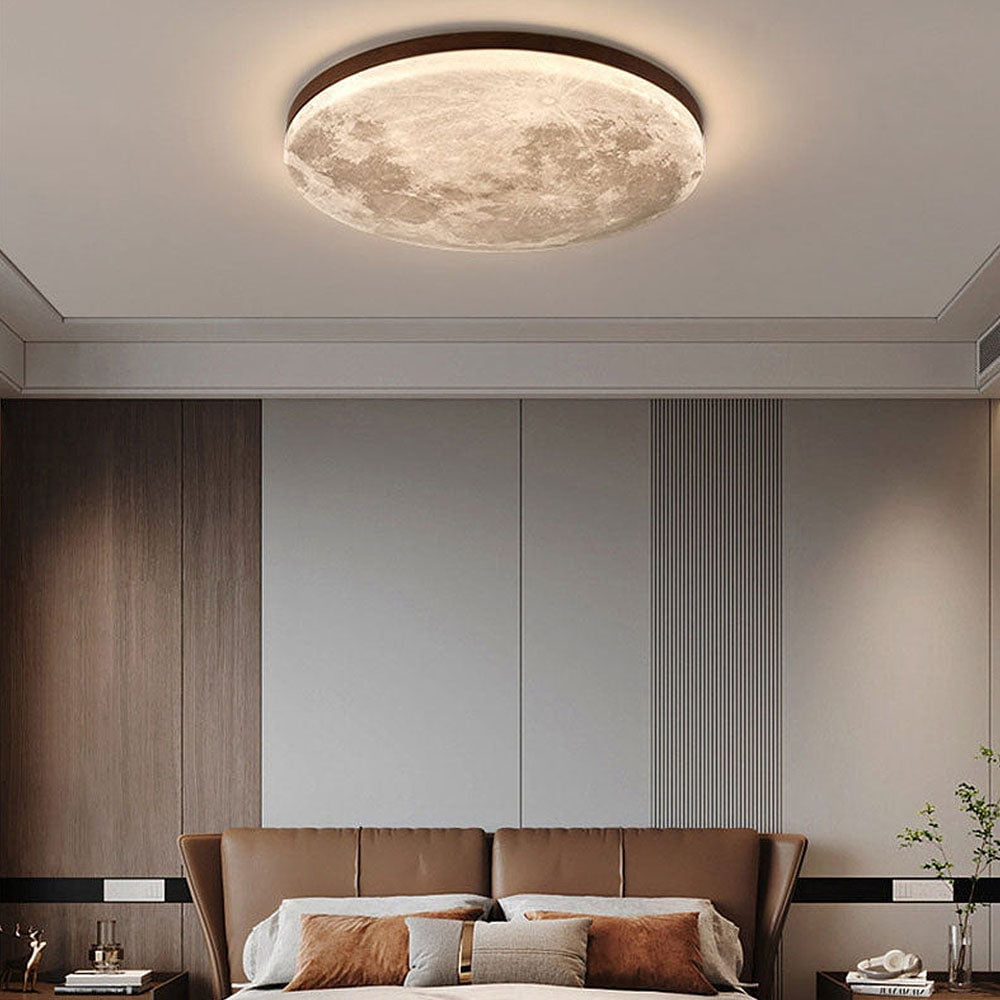 Moon Round | Minimalist round LED ceiling light | Stornfield