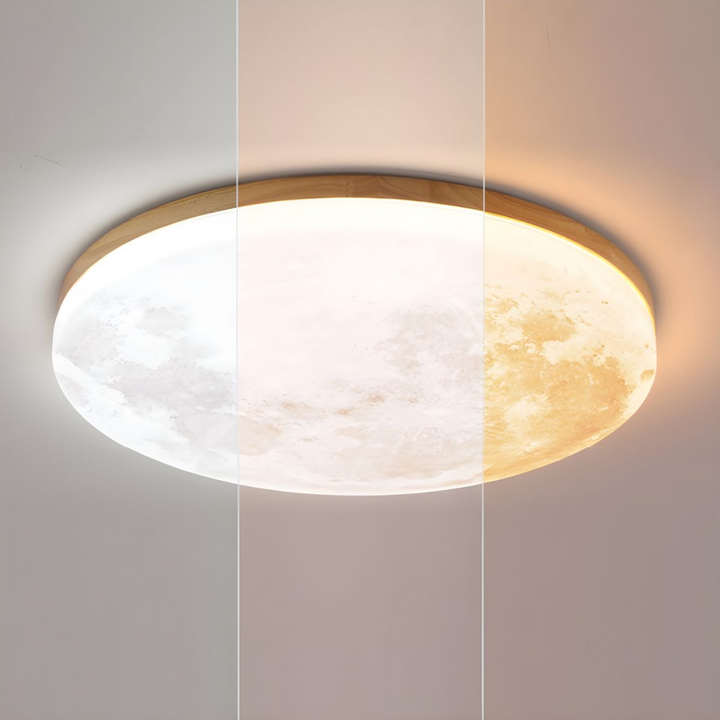Moon Round | Minimalist round LED ceiling light | Stornfield