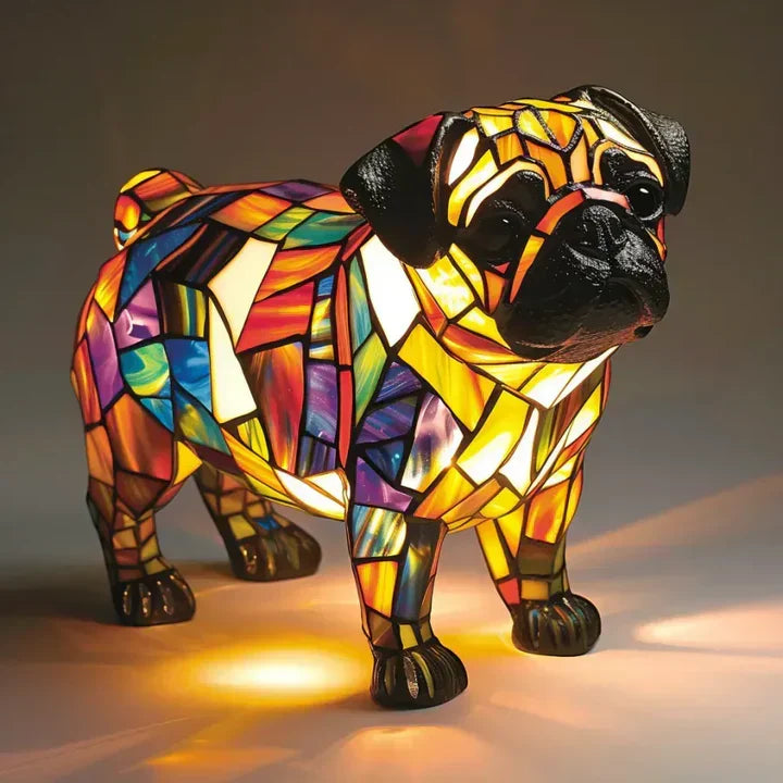 Lumidog Handmade Illuminating Dog Lamp – Ambient Lighting and Gift | Stornfield