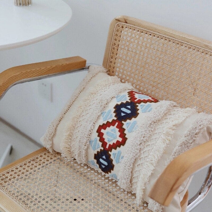 Morocco Tufting Ivory Cushion Cover Stornfield
