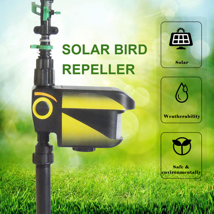 Stornfield | Motion Activated Deer Repellent Sprinkler - Solar Powered Animal Deterrent for Gardens & Lawns