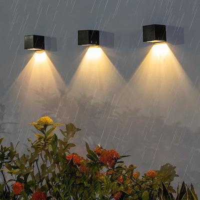 2 in 1 Solar Wall Light for Outdoors | Stornfield