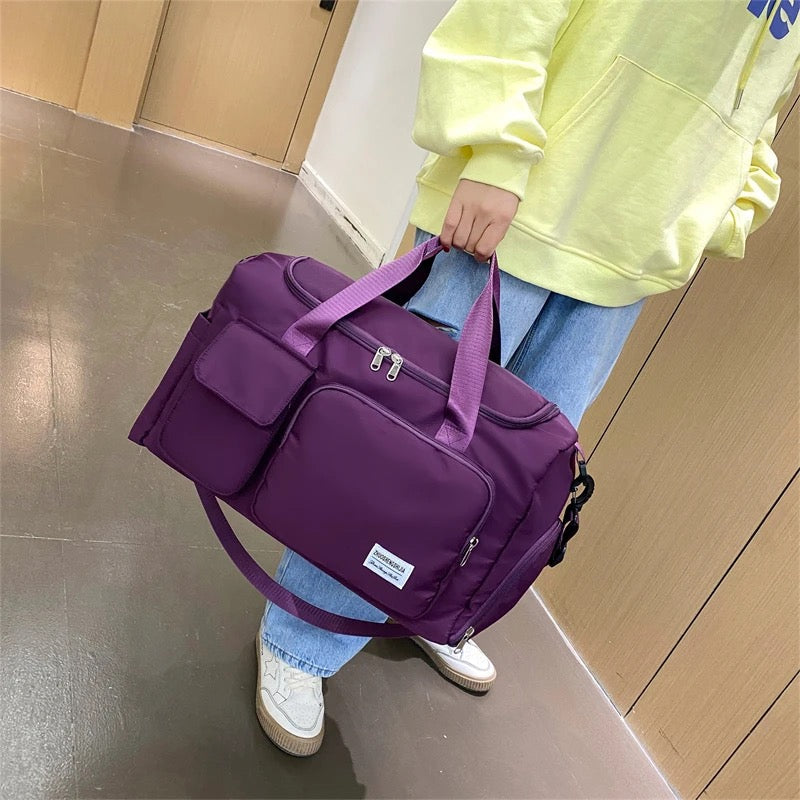 Stornfield | Multi-Pocket Travel Bag, Sports and Gym Duffle with Separate Shoe Compartment