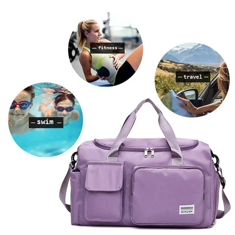 Stornfield | Traventix Travel Bag with Multiple Compartments | Waterproof & Lightweight | Sports, Fitness & Weekend Bag for Men & Women