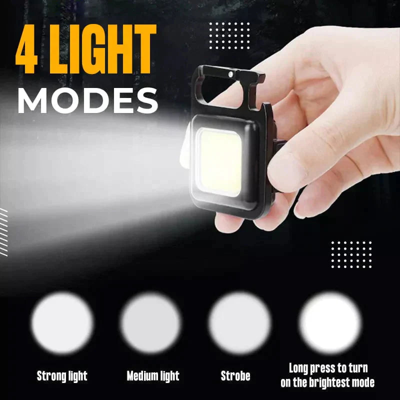 Multifunctional Keychain Emergency Light | Stornfield