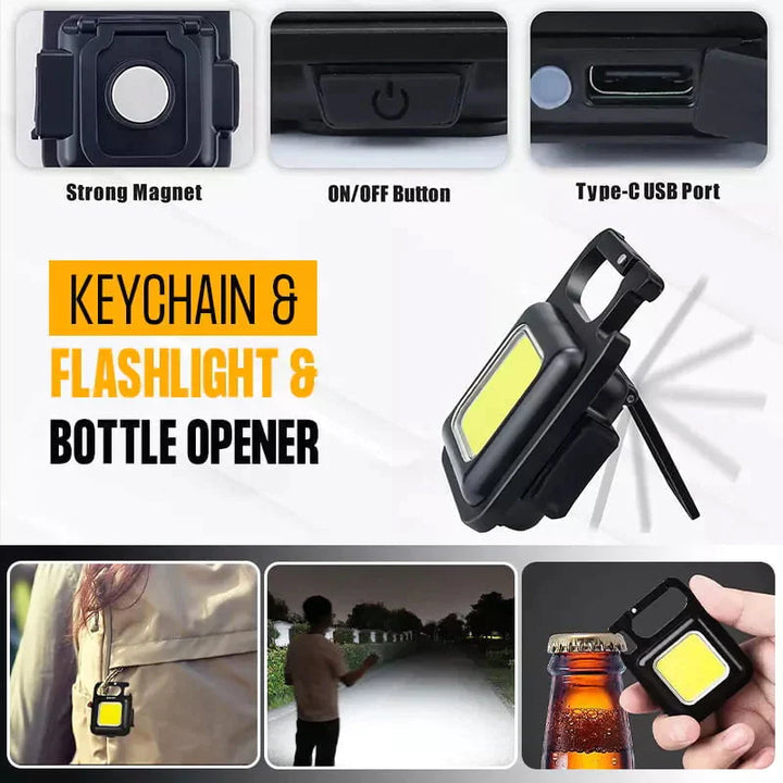 Multifunctional Keychain Emergency Light | Stornfield