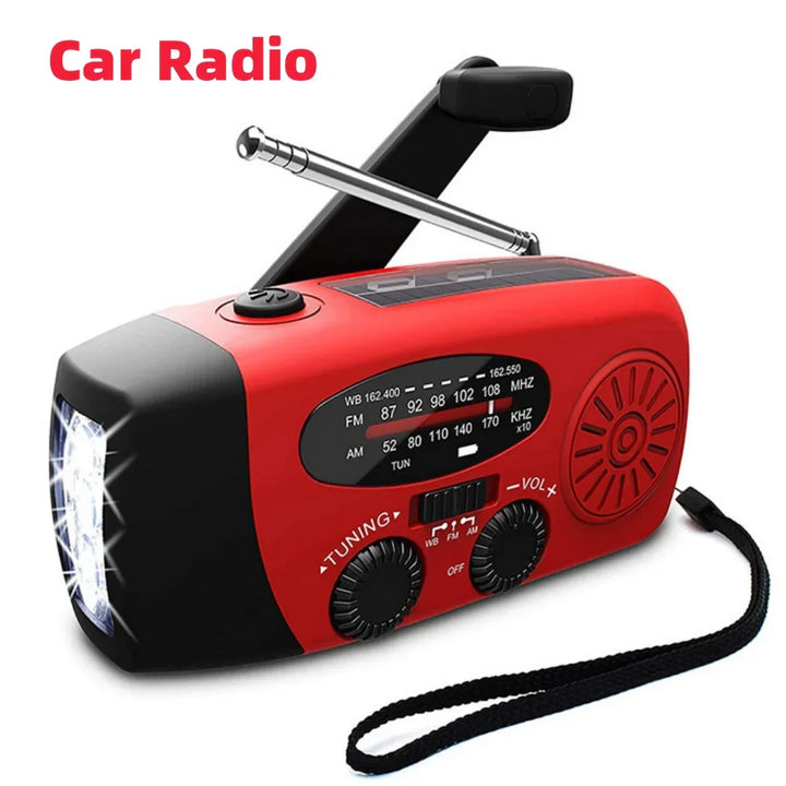 Buy Multifunctional Emergency Radio – Charging Function with LED Flashlight and Hand Generator for Mobile Phones – Best Emergency Radio | Stornfield