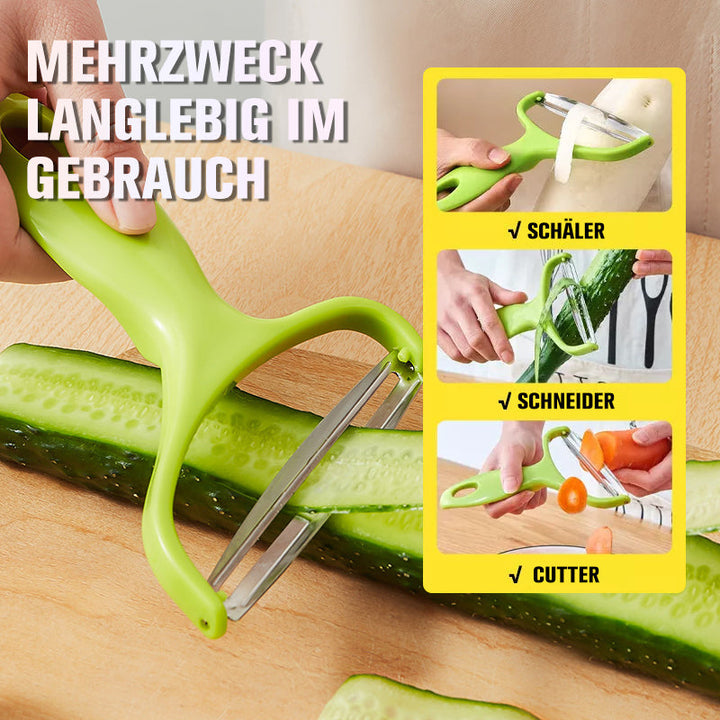 Multifunctional extra-wide Y-peeler made of stainless steel | Stornfield