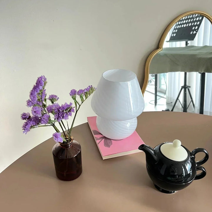 Stornfield | Murano Glass Table Lamp - Elegant and Unique
