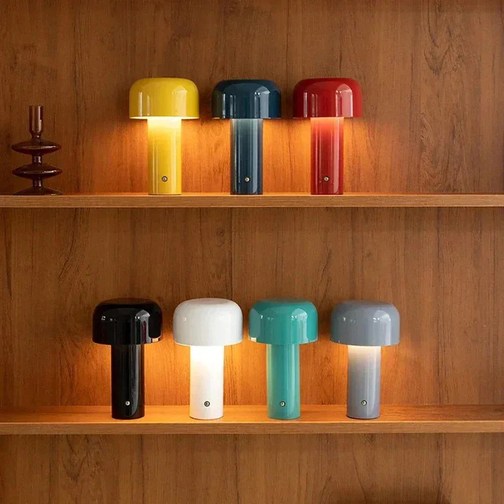 Stornfield | PowerMush Rechargeable LED Mushroom Lamp | Ambient Light | Cordless Table Lamp for Home