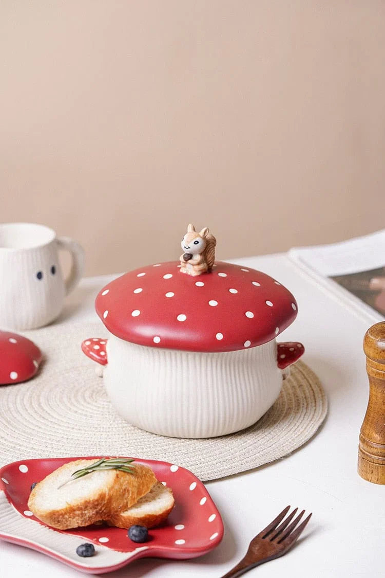 Stornfield mushroom-shaped plate