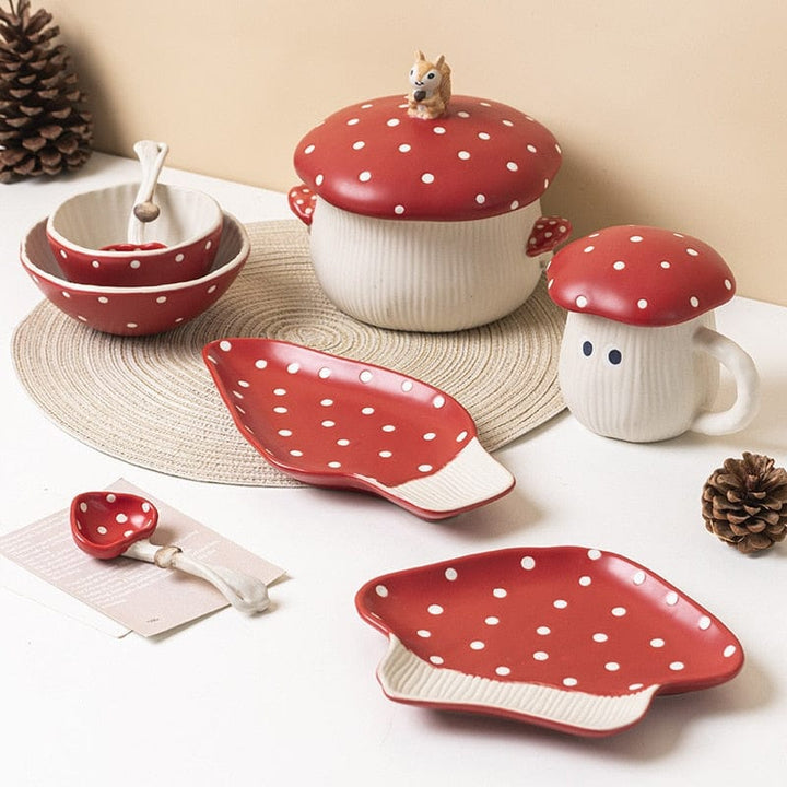 Stornfield mushroom-shaped plate