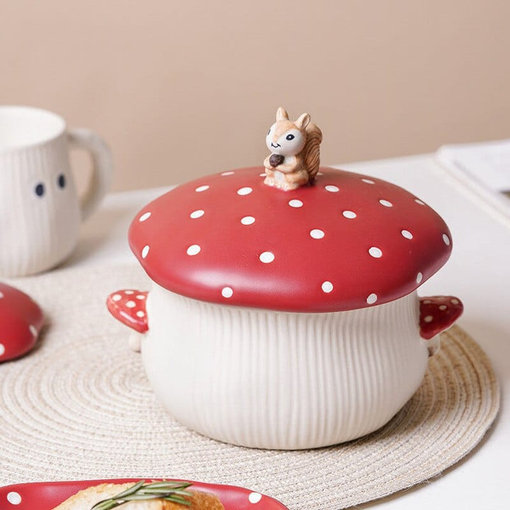 Stornfield mushroom-shaped plate