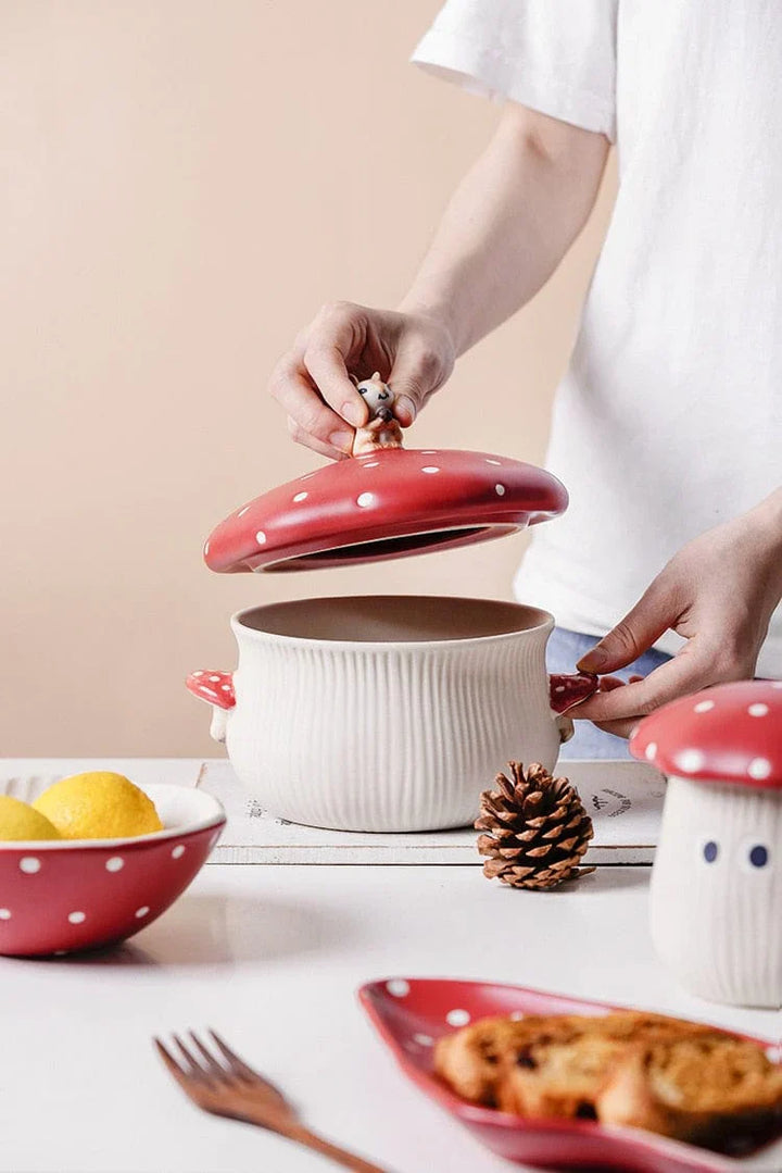 Stornfield mushroom-shaped plate