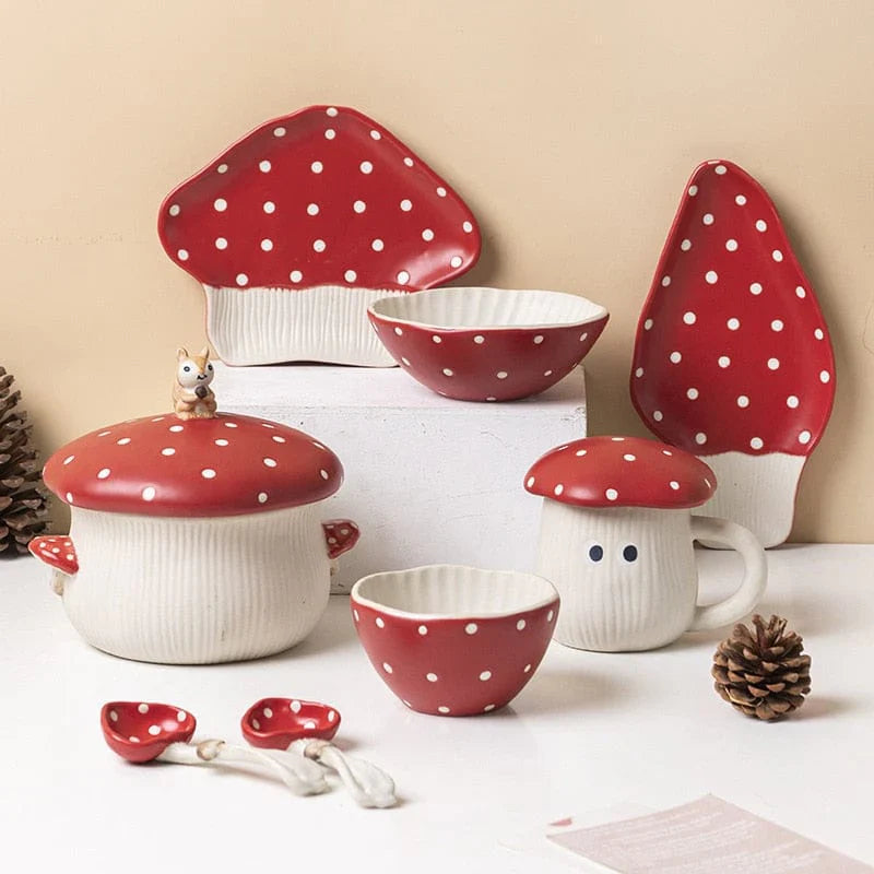 Stornfield mushroom-shaped plate
