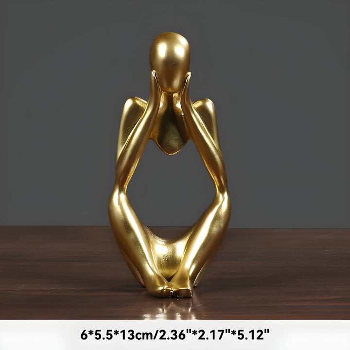 Stornfield | Abstract Thinker Sculpture Home Decor