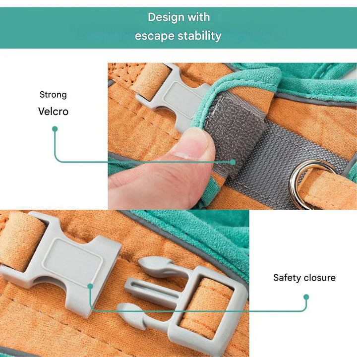 Adventurous Cat Harness with Leash – Adjustable and Reflective | Stornfield