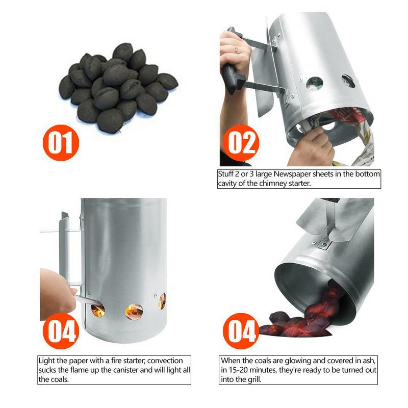 Fire Starter Charcoal Igniter Bucket | Stornfield