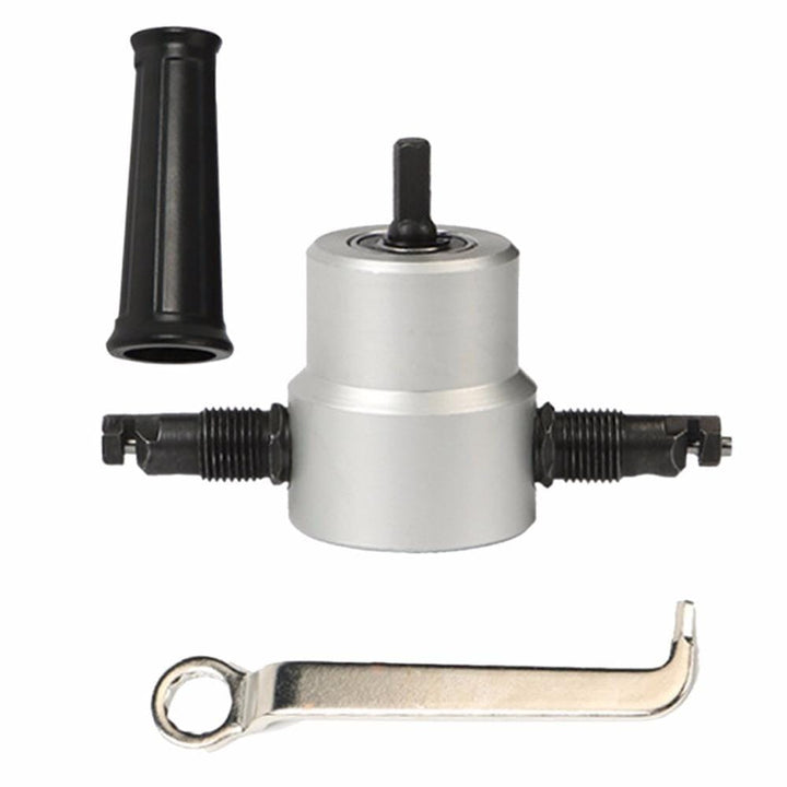 Double Head Sheet Metal Nibbler Drill Attachment | Stornfield