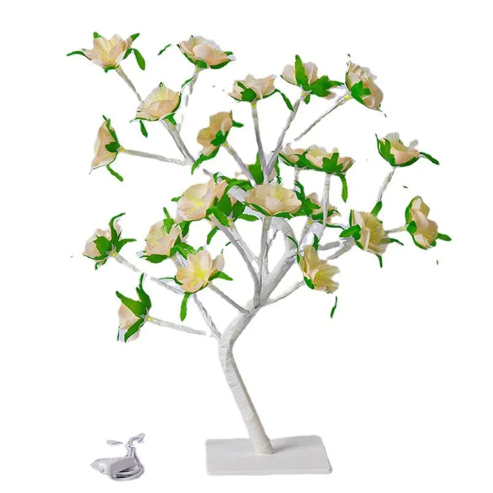 LED Tree Table Lamp – Romantic Decorative Light, Warm Light, Perfect for Living Room and Bedroom | Stornfield