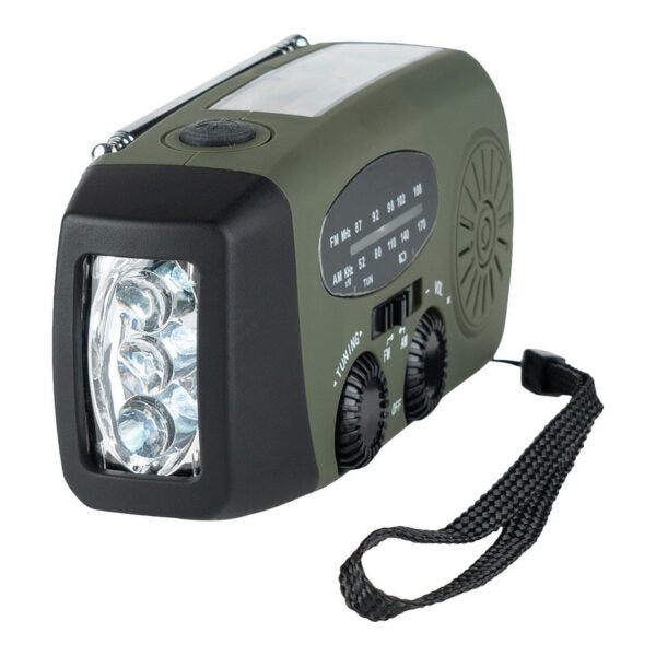 NoodRadio PowerSafe Mini – Compact emergency radio with flashlight and power bank | Stornfield