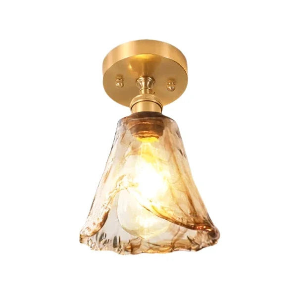 Nordic ceiling light with creative glass cup look – Modern design for hallway and living room | Stornfield