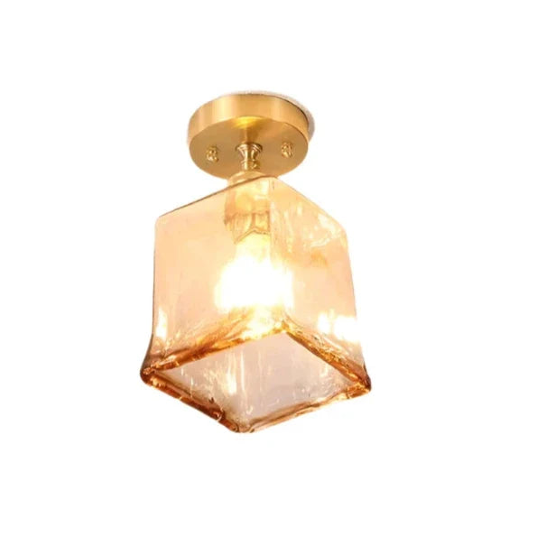 Nordic ceiling light with creative glass cup look – Modern design for hallway and living room | Stornfield