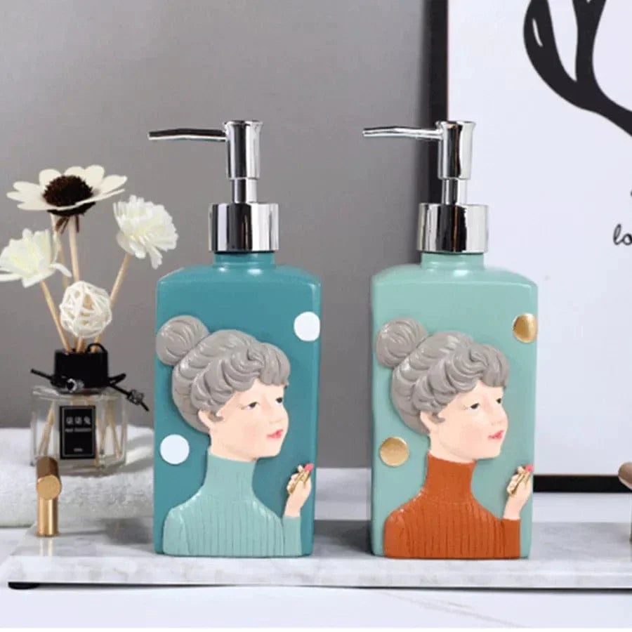 Nordic Girl Soap Dispenser Stornfield