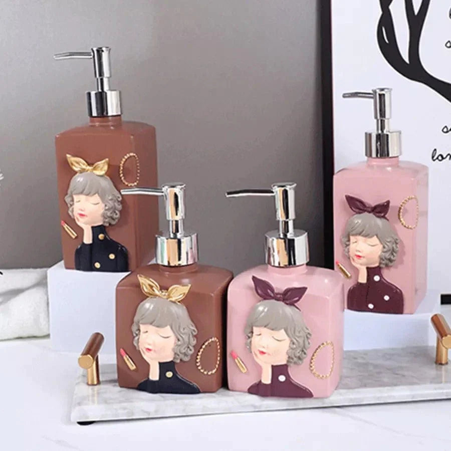 Nordic Girl Soap Dispenser Stornfield