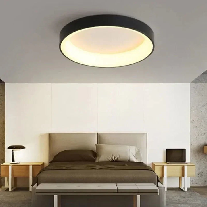 CelestialGlow - Stornfield Scandinavian Round LED Ceiling Lights