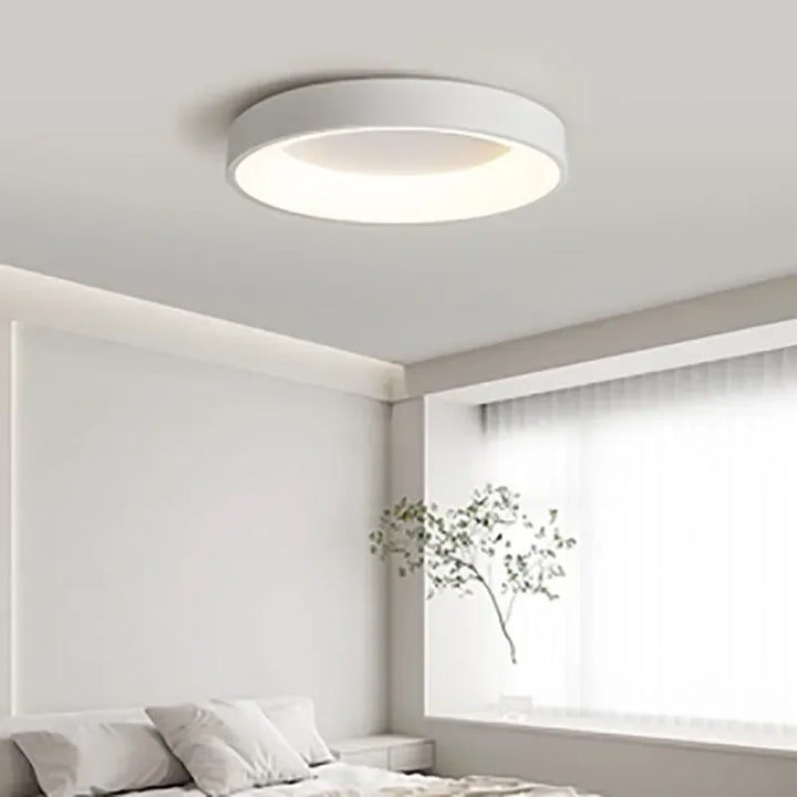 AuroraGlans - Scandinavian Round LED Ceiling Lamps for Living Room & Bedroom | Stornfield
