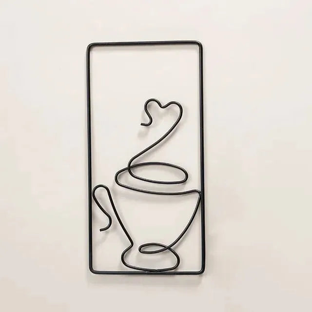 Fade-Resistant Wall Art with Coffee Mug for Indoor and Outdoor Use Stornfield