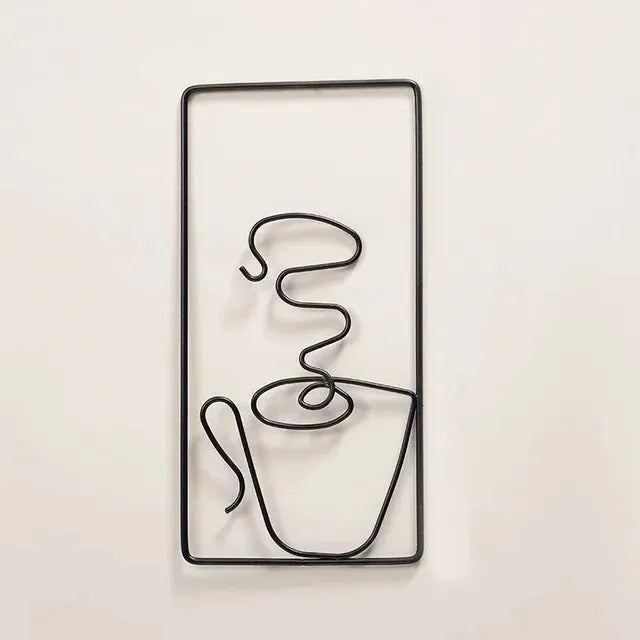 Fade-Resistant Wall Art with Coffee Mug for Indoor and Outdoor Use Stornfield